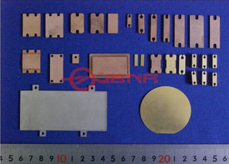 Chiny Niklowane elektroniczne materiały opakowaniowe 70MoCu i radiator dla pakietów RF / MV dostawca