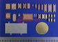 Niklowane elektroniczne materiały opakowaniowe 70MoCu i radiator dla pakietów RF / MV dostawca
